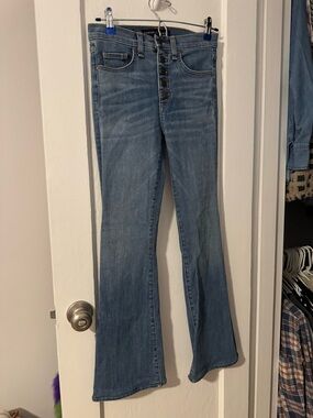 Veronica Beard Jeans size 25 Beverly 10” skinny flare gently used